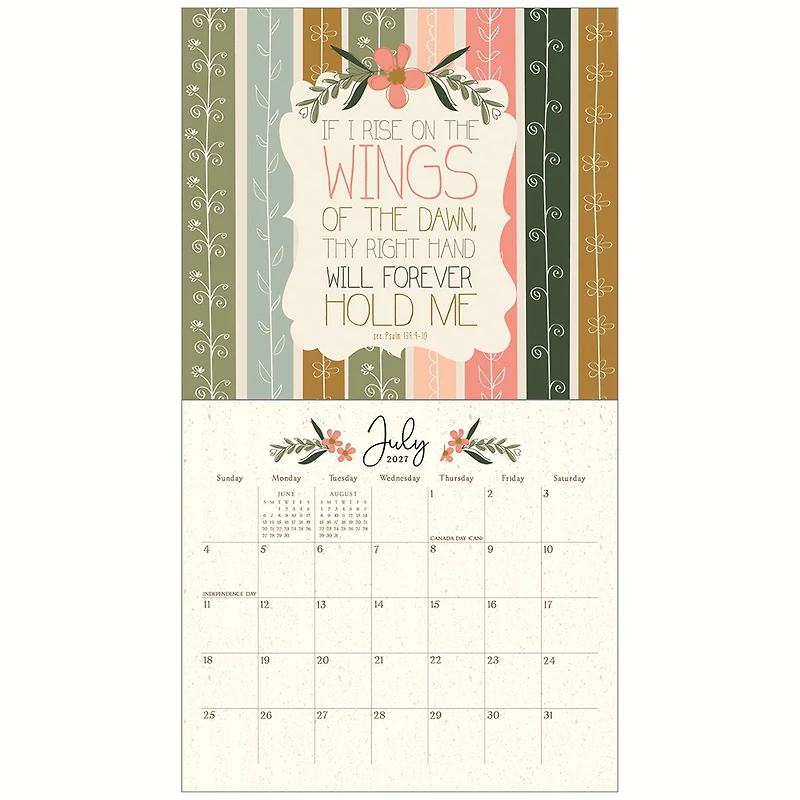 Be Still 2027 Wall Calendar