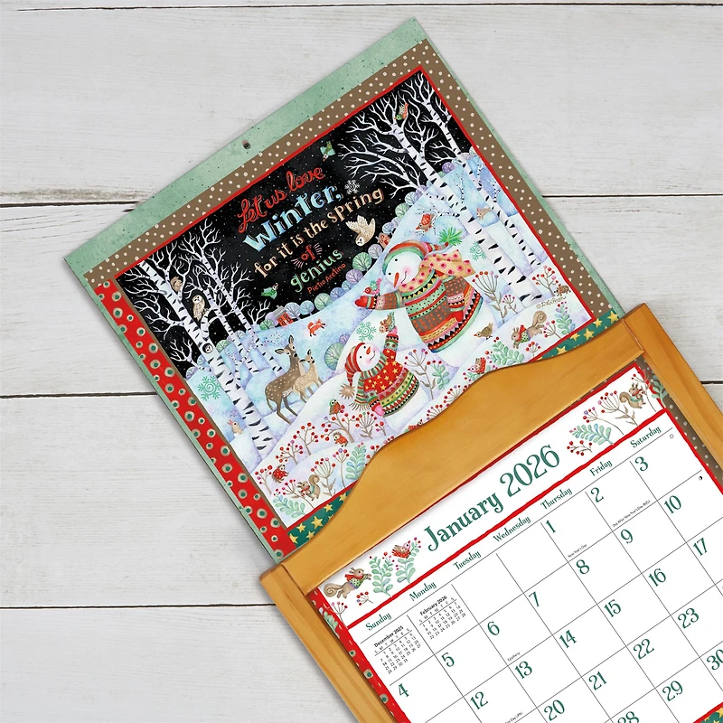 Simple Inspirations 2026 Wall Calendar