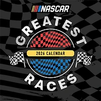 Nascar Great Races 2026 Wall Calendar