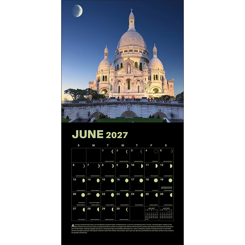 Lunar 2027 Wall Calendar