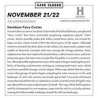 Unexplained Mysteries 2026 Box Calendar