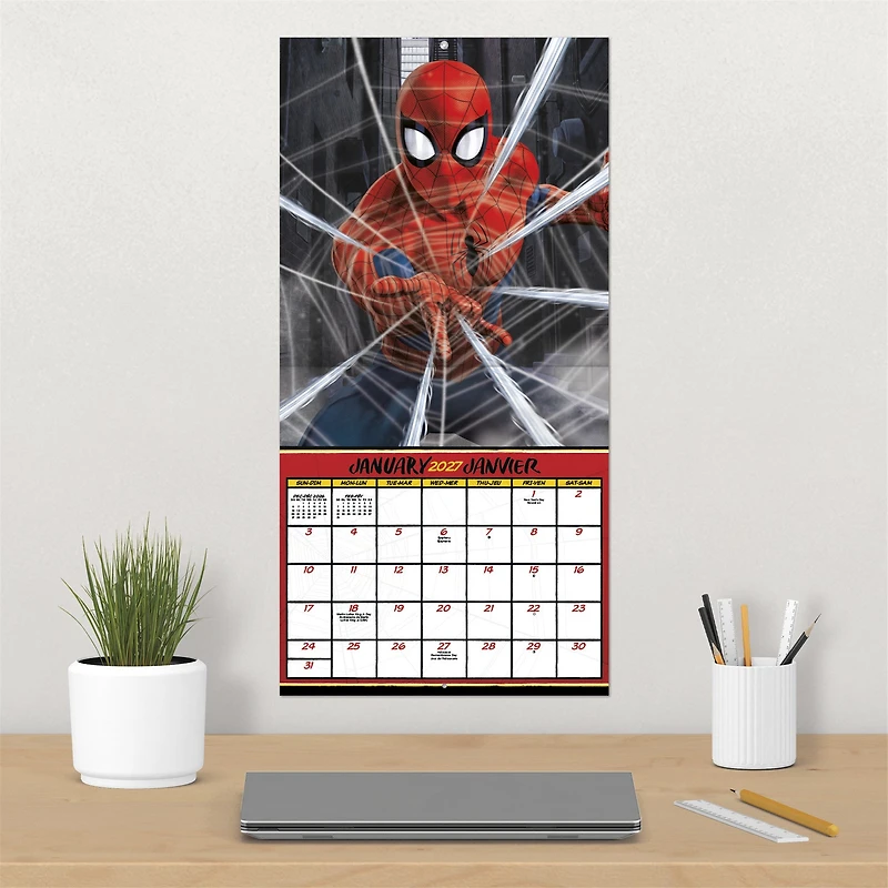 Spider-Man 2027 Wall Calendar