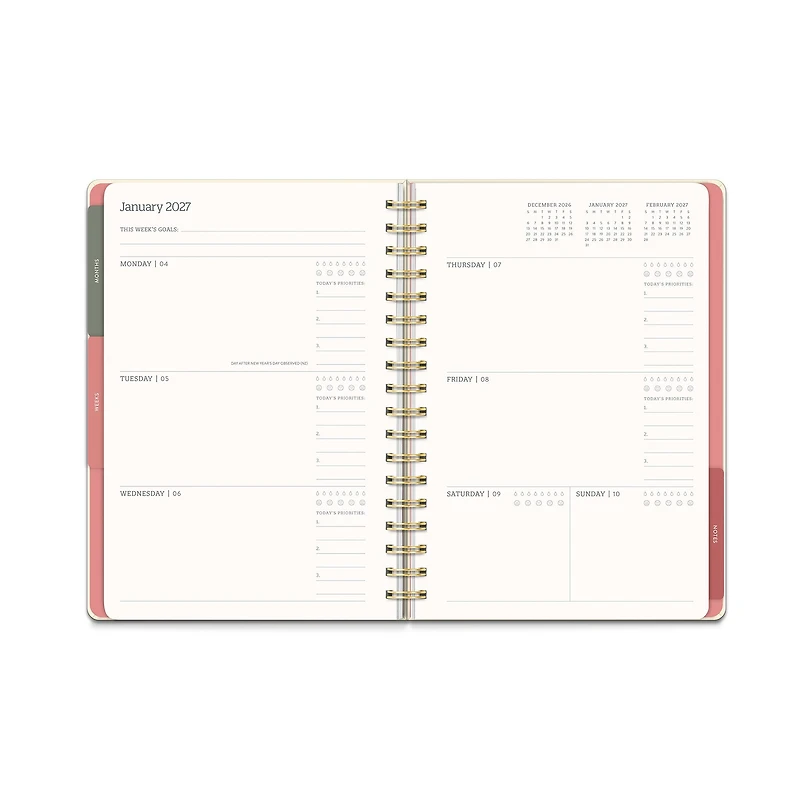 Age of Romance Tri-Tab 2026-2027 Engagement Calendar