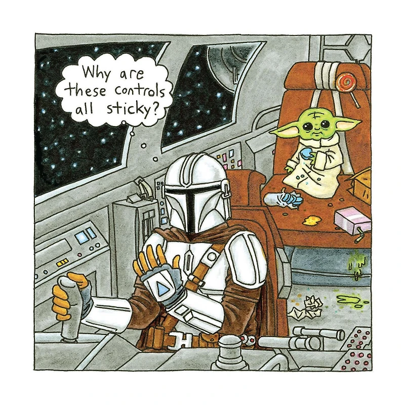 The Mandalorian And Child 2026 Wall Calendar - Online Only
