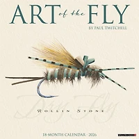 Art Of The Fly 2026 Wall Calendar