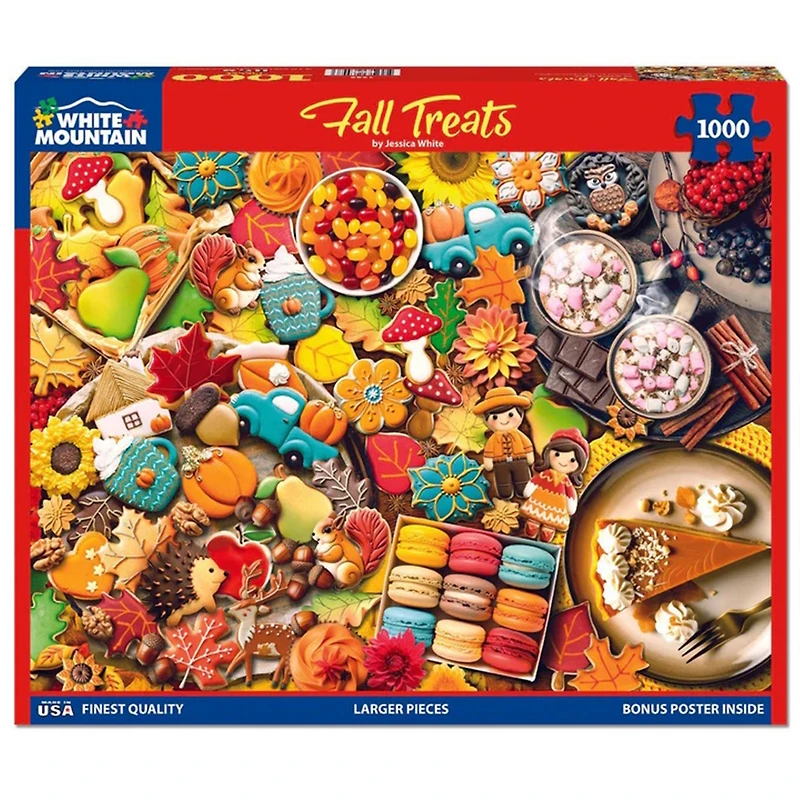 Fall Treats 1000 Piece Puzzle