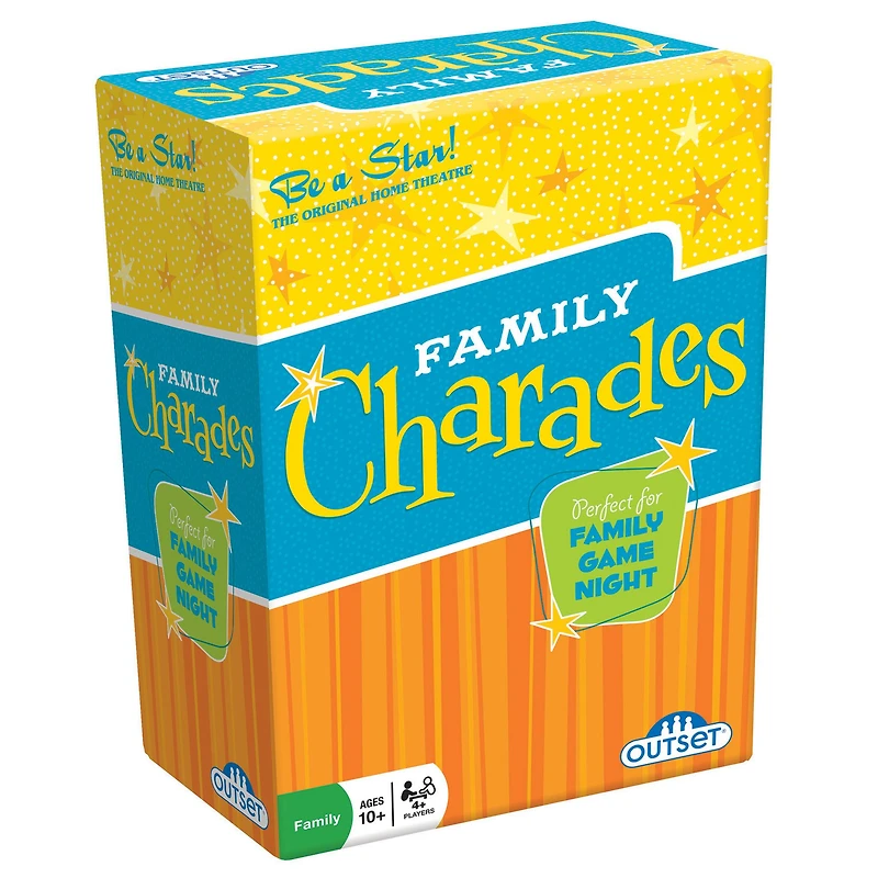 Family Charades Retro Design