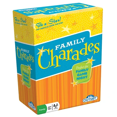 Family Charades Retro Design
