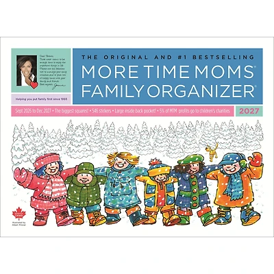 Family Organizer 2027 Wall Calendar