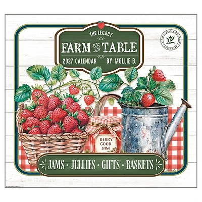 Farm to Table 2027 Wall Calendar
