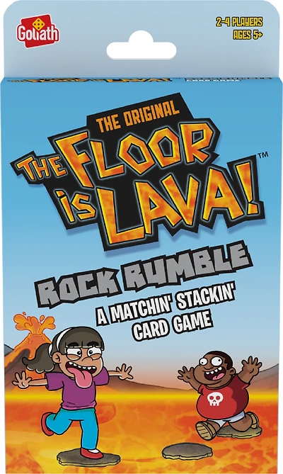 Floor is Lava Rock Rumble Card Game