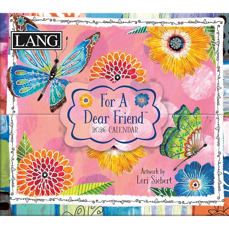 For A Dear Friend 2026 Small Box Calendar