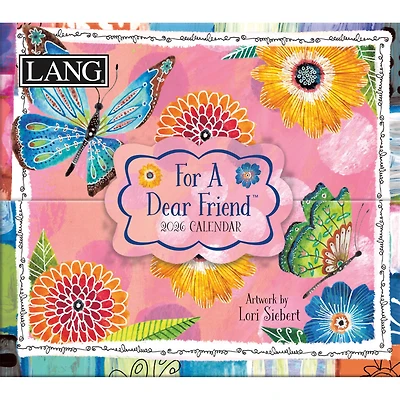 For A Dear Friend 2026 Small Box Calendar