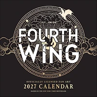 Fourth Wing Officially Licensed Fan Art 2027 Wall Calendar