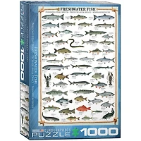 Freshwater Fish 1000 Piece Puzzle