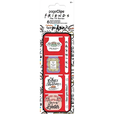 Friends Magnetic Page Clips