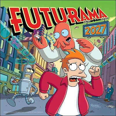 Futurama 2027 Wall Calendar