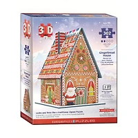 Gingerbread House 3D Puzzle  302 Pieces