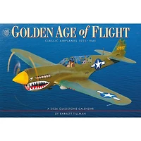 Golden Age Of Flight Deluxe 2026 Wall Calendar