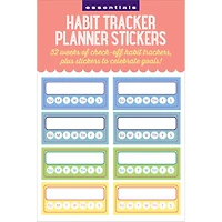 Habit Tracker Planner Stickers - Online Only