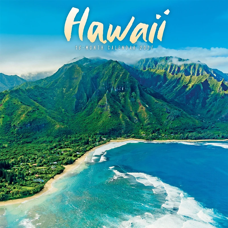Hawaii 2027 Wall Calendar