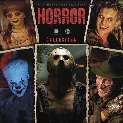 Horror Collection 2027 Wall Calendar