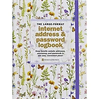Internet Log Book Large Wildflower Garden - Online Only