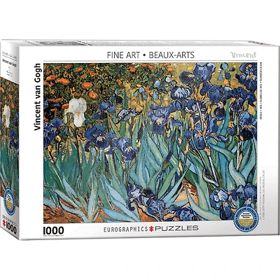 Irises 1000 Piece Puzzle - Online Only