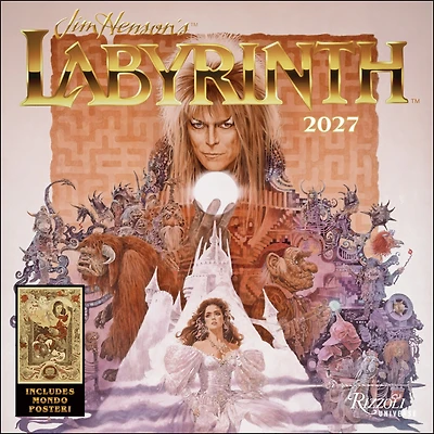 Jim Henson’s Labyrinth 2027 Wall Calendar