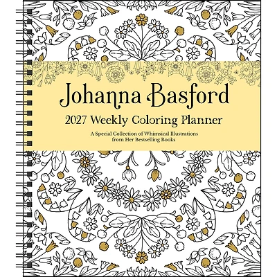 Johanna Basford 2027 Coloring Engagement Calendar