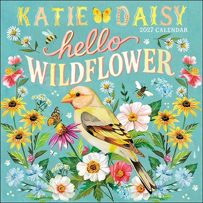 Katie Daisy 2027 Wall Calendar - Online Only