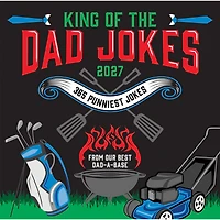 King of the Dad Jokes 2027 Wall Calendar