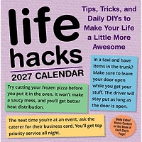 Life Hacks 2027 Box Calendar