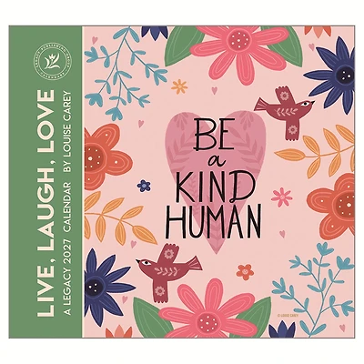 Live, Laugh, Love 2027 Wall Calendar