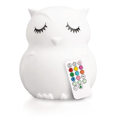 LumiPets - Owl Nightlight with Remote