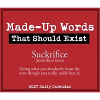 Made-Up Words That Should Exist 2027 Box Calendar