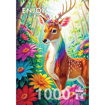 Magical Deer 1000 Piece Puzzle - Online Only
