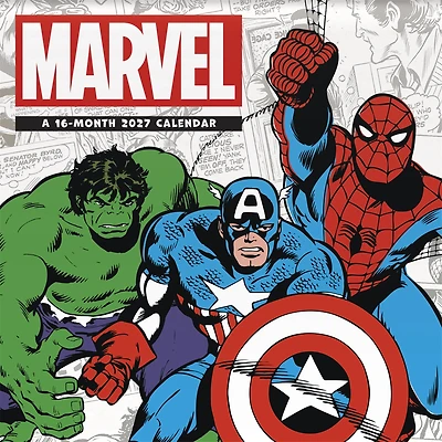Marvel Comics 2027 Wall Calendar