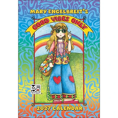 Mary Engelbreit's Good Vibes Only 2027 Pocket Planner
