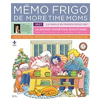Memo Frigo 2027 Wall Calendar (French)