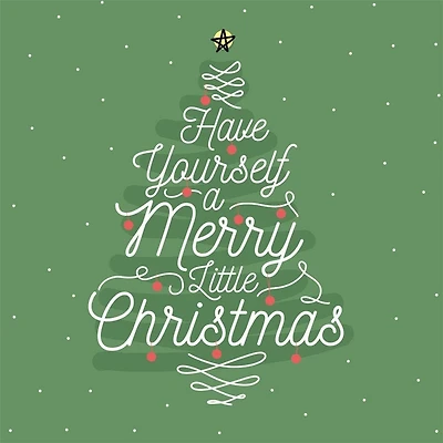 Merry Little Christmas Mini Gift Wrap