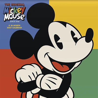 Mickey Mouse: Vintage 2027 Wall Calendar