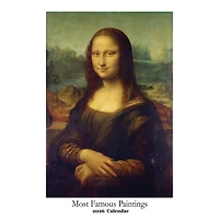 Most Famous Paintings Poster 2026 Calendar