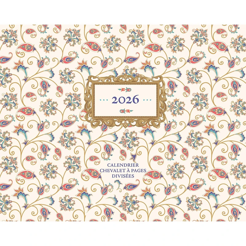 Motifs 2026 Double View Easel Calendar (French)
