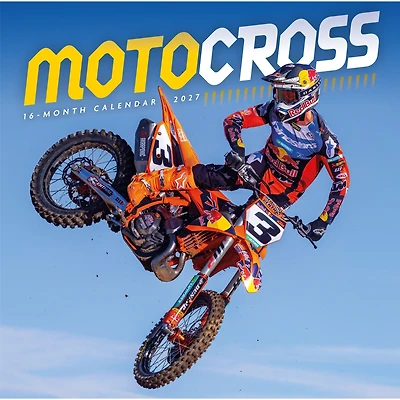 Motocross 2027 Wall Calendar