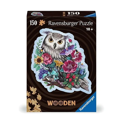 Mysterious Owl Wooden 150 Piece Puzzle Ravensburger