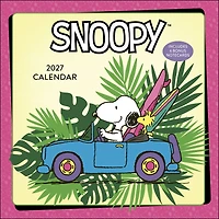 Peanuts®: Snoopy With Notecards 2027 Wall Calendar
