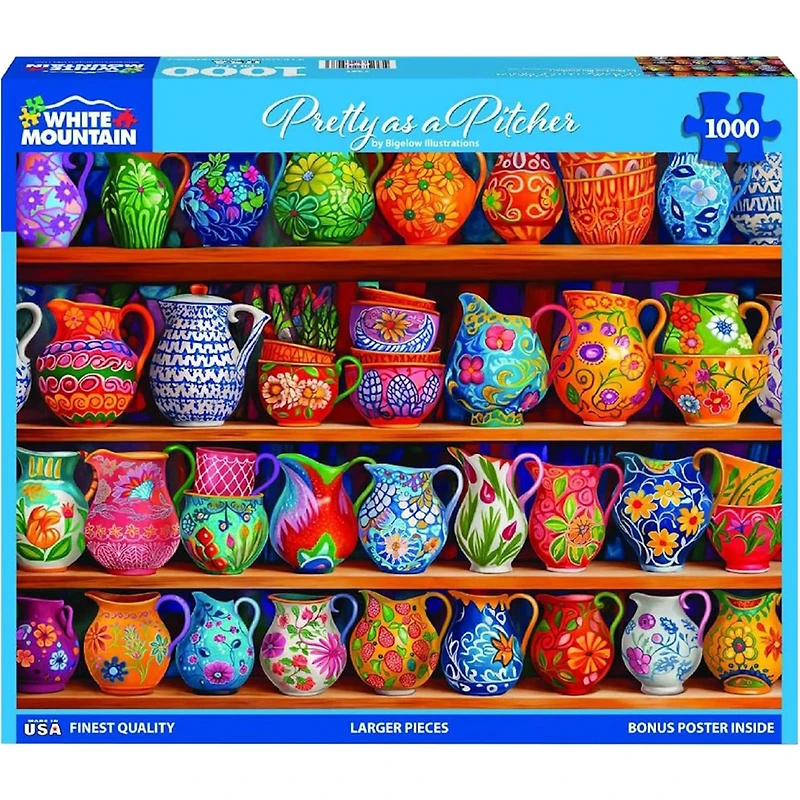 Pretty As A Pitcher 1000 Piece Puzzle