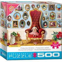 Princess Bunny 500 Piece Puzzle - Online Only