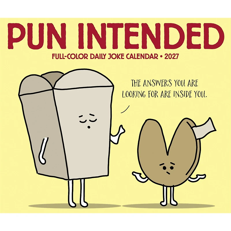 Pun Intended 2027 Box Calendar